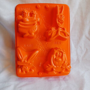Jell-O Nickelodeon Jigglers Mold Ren Stimpy Ickis Krumm